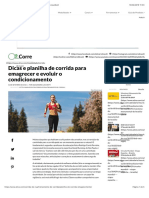 Dicas e Planilha de Corrida para Emagrecer de Forma Saudável PDF