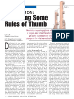 Revisiting Some Rules of Thumb