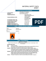 Material Safety Data Sheet: Section 1 - Chemical Product and Company Identification