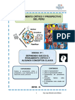 Módulo 1 Pensamiento Crítico Deficiones