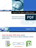 Cara Impor File Dalam SIRS Online PDF