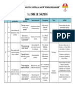 Matriz de Insumos