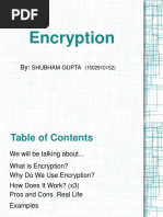 Encryption: Shubham Gupta