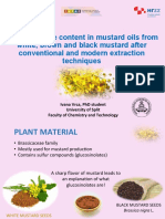 Isothiocyanate Content in Seed Mustard Oils - HSKIKI PDF