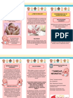 Tamizaje neonatal detecta enfermedades congénitas