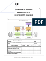 Lab 04 - Servicio FTP en Linux