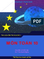 De Cuong Hoc Ki 1 Toan 10 Full PDF