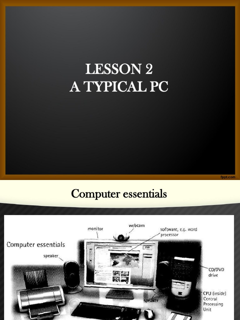 Parts and Functions of a PC | PDF