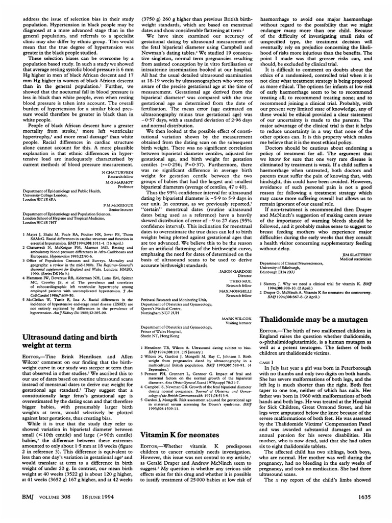 Vitamin K For Neonates PDF Hypertension Pregnancy