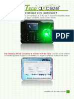 NT-AXCEZE - Desbloquear Controles de Acceso y Asistencia Por IP