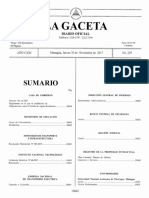 Decreto No. 21 - 2017 Publicado en La Gaceta de Nicaragua