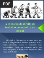 A Evolução Do Direito de Trabalho No Mundo