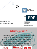 Sales Promotion Techniques and Importance