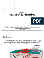 impact of earthquake on buildings
