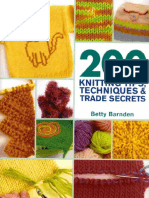 200 Knitting Tips, Techniques & Trade Secrets