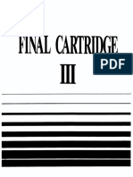 Final Cartridge III English Manual With Supplement PDF