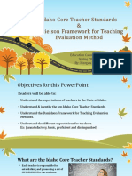 Idaho Core Teacher Standards