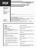 NBR 12215 - 1991 - (NB-591) Projeto de adutora de água para .pdf