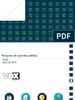 CUT-VOX – 70% dos brasileiros estão insatisfeitos com o Brasil