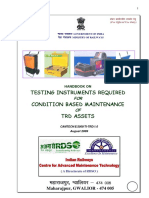 Testing Instruments for Condition Based Maintenance of TRD Assets