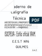 Caligrafia Tecnica PDF