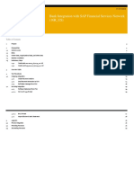 Bank Integration With SAP Financial Services Network (16R - US)