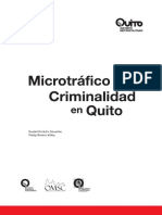 Microtrafico y Criminalidad en Quito PDF
