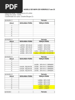 grade horária letras