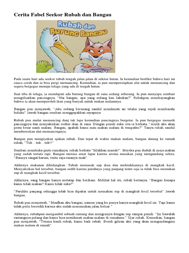 Cerita Fabeldan Sage