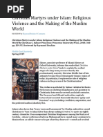 Christian Martyrs Under Islam