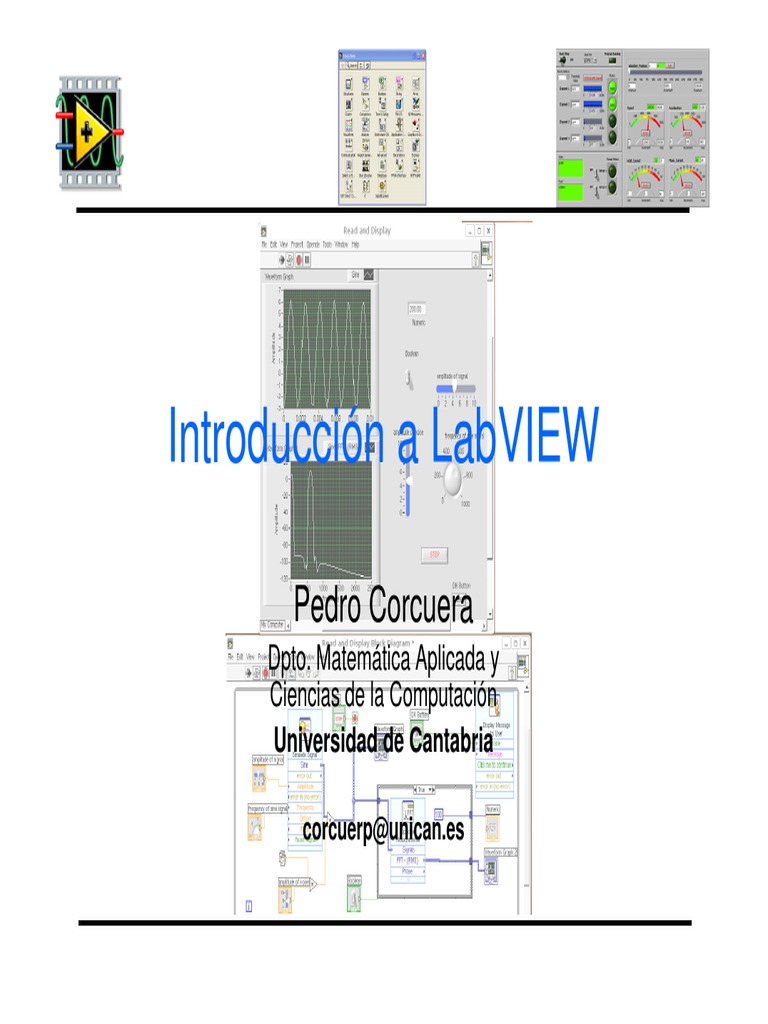 Intro LabView PDF | PDF | Adquisición de datos | Estructura de datos de ...