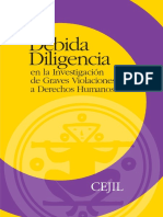 Debida Diligencia Enla Investigacion de Graves Violaciones A Los Derechos Humanos PDF