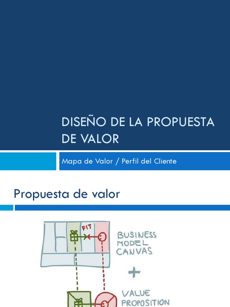 Mapa de Valor y Propuesta de Valor | PDF | Cliente | Los consumidores