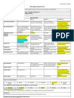 Technology Evaluation Tool