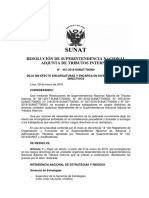 RSNATI #001-2019-SUNAT-700000 - Deja Sin Efecto Encargaturas y Encarga Cargos Directivos - Vigencia 09.01.2019 PDF