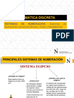 S1-MATEDIS-Sistemas de Numeración Posicional Binario, Octal y Hexadecimal