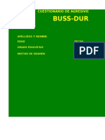 BUSS-DURKEE (Agresividad)