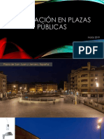 Iluminación en Plazas Públicas