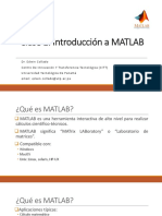 Clase 1 - Introducción MATLAB