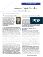 Mental Disorders As Circuit Disorders - Pointing The Way To New Treatments