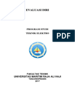 Evaluasi Diri S1 PS - TEKNIK ELEKTRO - FT UMRAH 2017 PDF