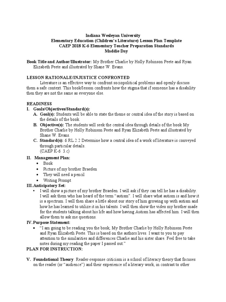 Lesson Plan Draft 2 | PDF | Change | Behavioural Sciences