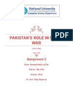 Soviet Afghan War and Pak's Role in IT