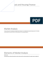 Market Analysis and Housing Finance