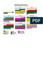 Kalender Kelas Ibu Hamil Tahun 2019 Puskesmas Sirukam Kecamatan Payung Sekaki