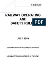 US Army - Railway Operating and Safety Rules FM 55-21