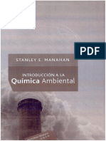 Introducción A La Química Ambiental - Stanley E. Manahan - 1ra Edición PDF
