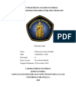 ANALISIS FTIR POLISTIRENA