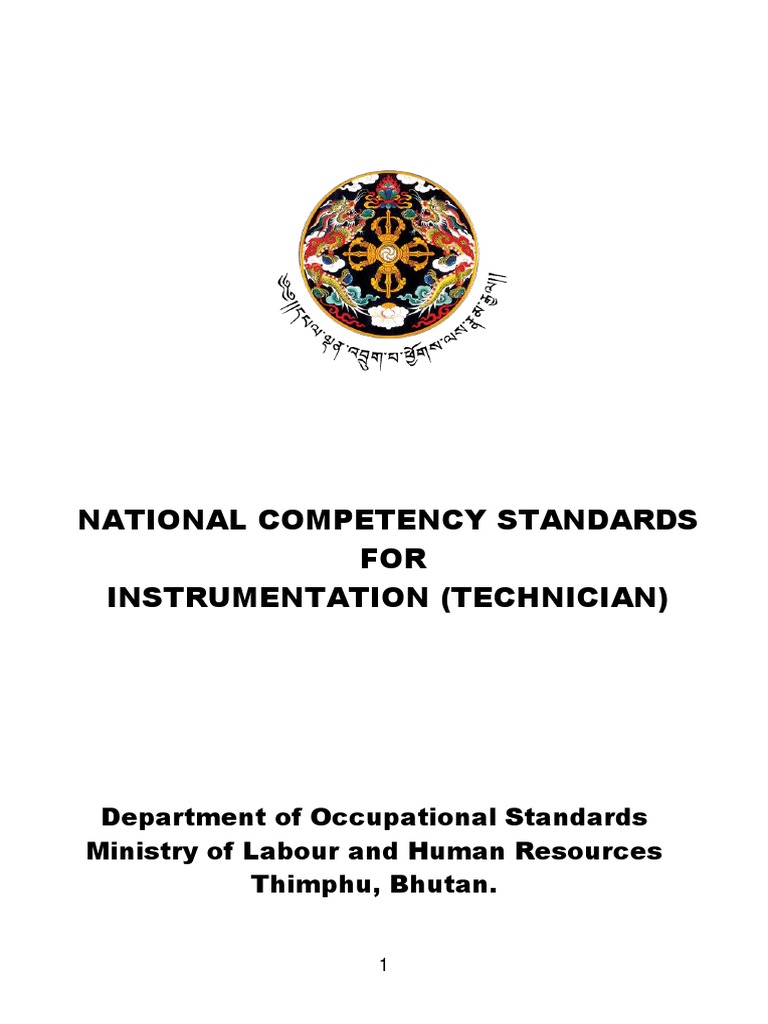 Instrumentation Technician2014 PDF Vocational Education Occupational Safety And Health