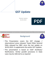 GST - Update06 04 2019